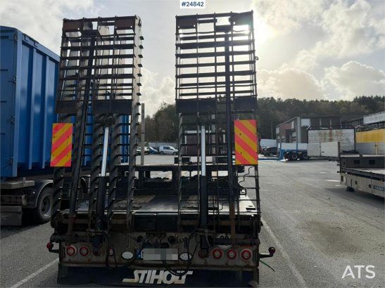 Carnehl 4-axle machinery trailer with 6-metre extension Carnehl 4-axle machinery trailer with 6-metre extension 2017 2 Low...