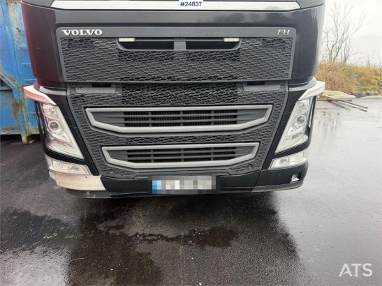 Volvo FH540 8x4 hook loader with compressor, crane hydra 590 2016 2 image 9