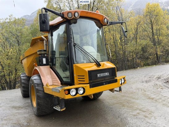 Hydrema 912E Dumper truck with white registration plates Hydrema 912E Dumper truck with white registration plates 2015 2 D...