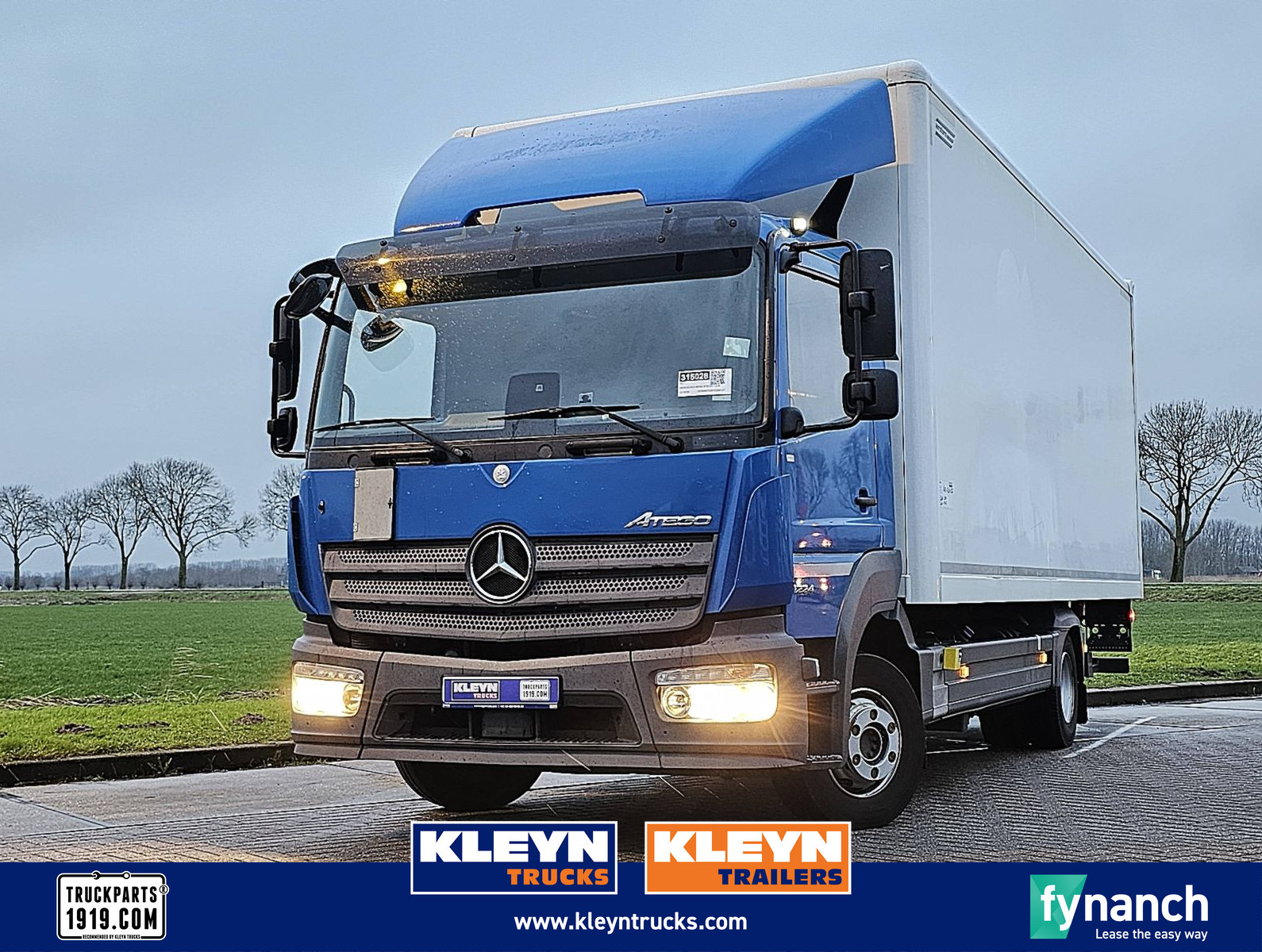 MERCEDES-BENZ ATEGO 1224 airco lift box 643cm image