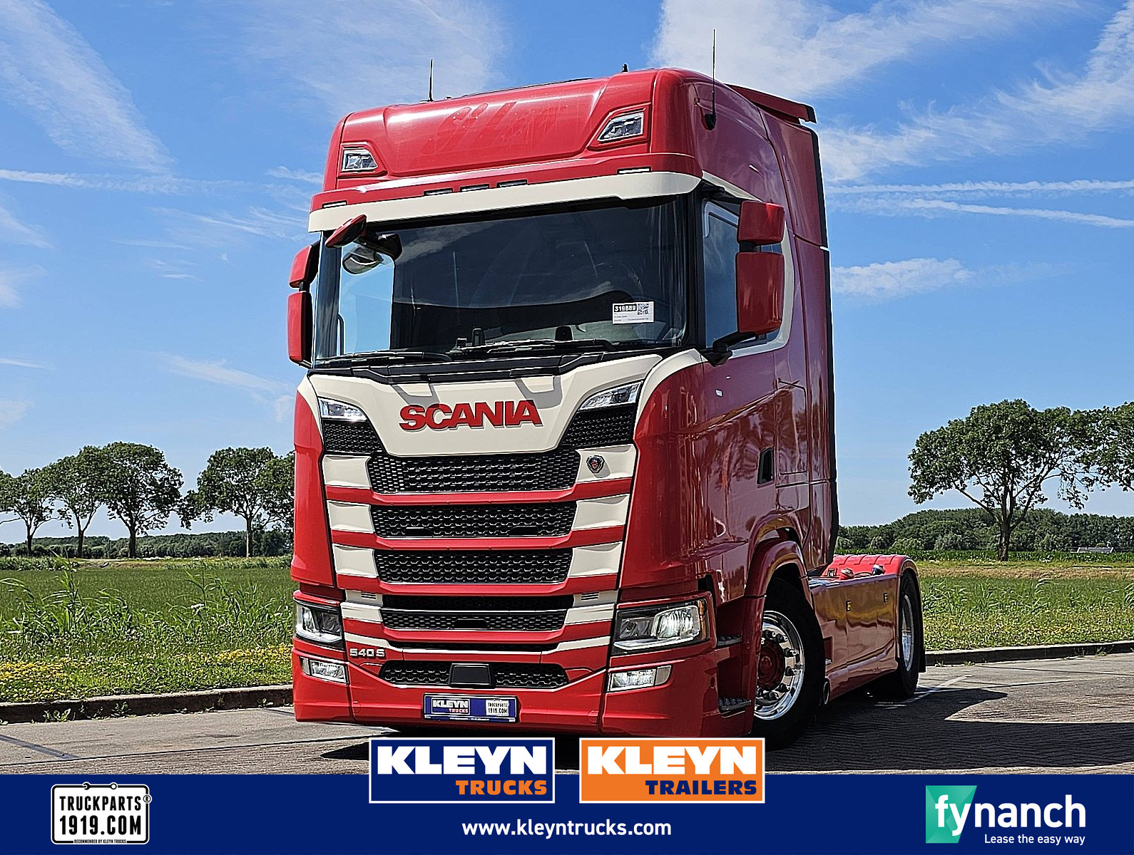 SCANIA S540 full air4x pto alcoa image