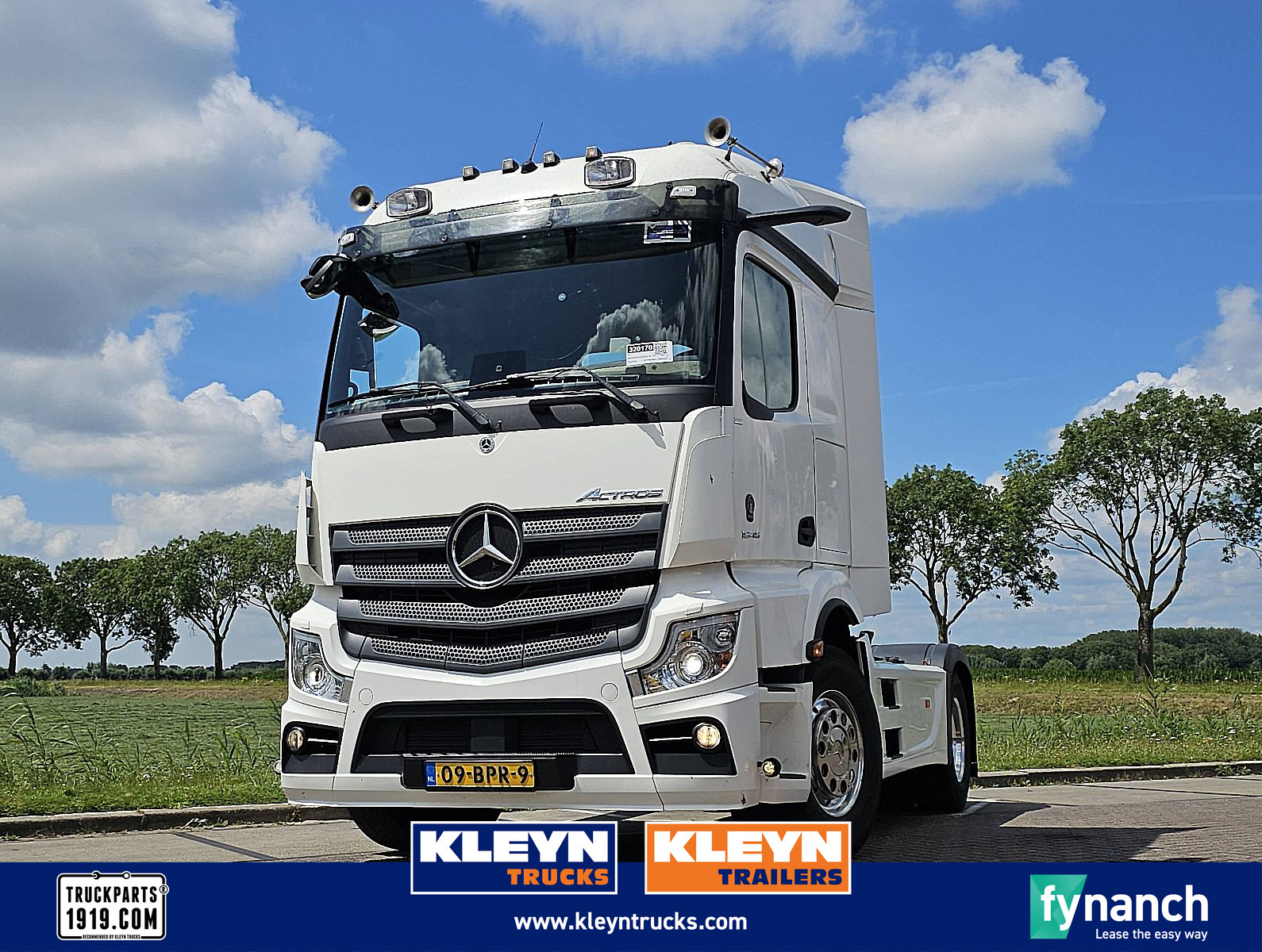 MERCEDES-BENZ ACTROS 1845 LS mp5 alcoa xenon pto image