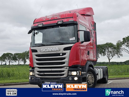 SCANIA G420 hl manual e5 adblue G420 HL MANUAL E5 ADBLUE 2011 2 Tractor Units