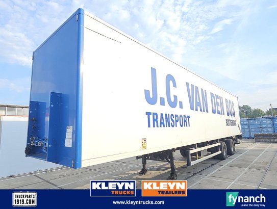 GROENEWEGEN DRO-12-20 B CITY 2 axel steer lift Groenewegen DRO-12-20 B CITY 2 AXEL STEER LIFT 2001 2 Box semi-trailers ima...