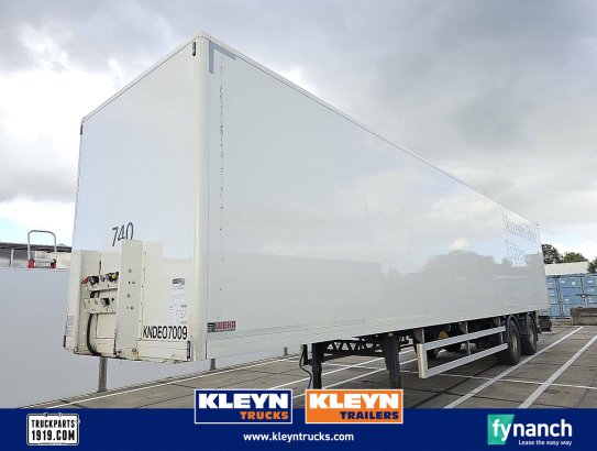 WEKA 2 AXLE CLOSED BOX steer axle 3t lift weka 2 AXLE CLOSED BOX STEER AXLE 3T LIFT 2017 2 Box semi-trailers image 14