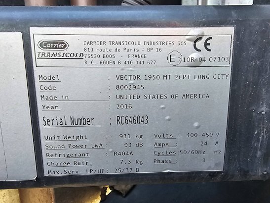 SCHMITZ SKO 24 TRI-TEMP Schmitz Cargobull SKO 24 TRI-TEMP 2016 2 Refrigerated semi trailers image 15