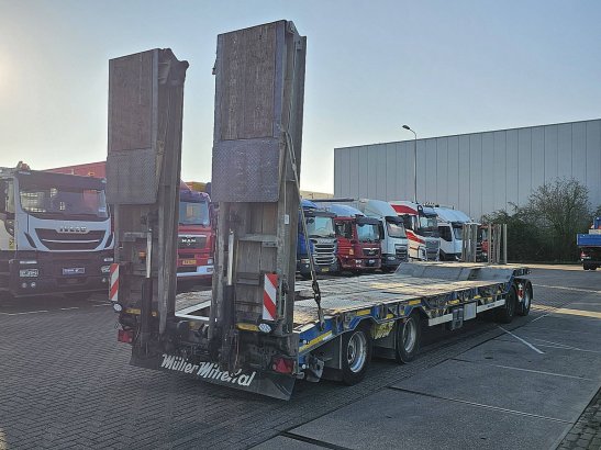 MUELLER MITTELTAL T4 RMB 40 hydr. ramp. radmulde Mueller MITTELTAL T4 RMB 40 HYDR. RAMP. RADMULDE 2018 2 Lowloader trailer...
