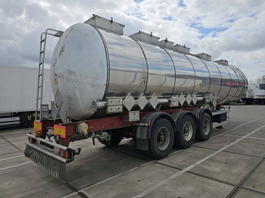 MAGYAR SR 34 SDC chemical 3 comp 38m3 Magyar SR 34 SDC CHEMICAL 3 COMP 38M3 2000 2 Tanker semi trailers image 16