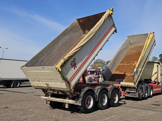 KELBERG 3 AXLE ALU TIPPER alu tipper combi Kelberg 3 AXLE ALU TIPPER ALU TIPPER COMBI 2011 2 Dump trailers image 26