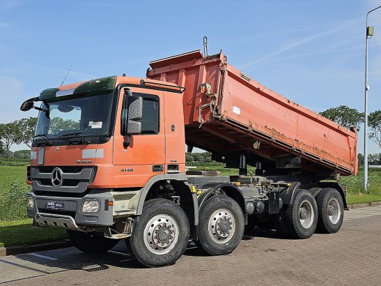 MERCEDES-BENZ ACTROS 4148 ak 8x8 eps meiller Mercedes-Benz ACTROS 4148 AK 8X8 EPS MEILLER 2009 2 Tipper trucks image 2