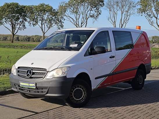 MERCEDES-BENZ VITO 116 L2 dubbele cabine 4x4 ac automaat standkachel Mercedes-Benz Vito 116 L2 dubbele cabine 4x4 ac autom...
