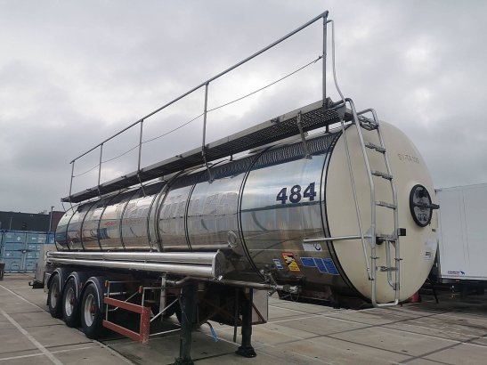 MAGYAR SR 34 FOODSTUFF pump webasto 25m3 Magyar SR 34 FOODSTUFF PUMP WEBASTO 25M3 1997 2 Tanker semi trailers image 63