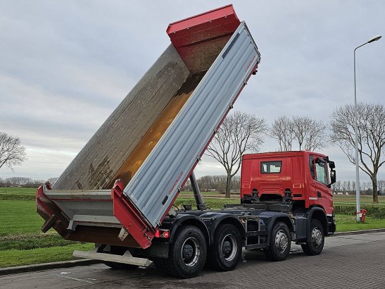 SCANIA G410 xt 8x4 retarder 3way G410 XT 8X4 RETARDER 3WAY 2021 2 Tipper trucks image 3
