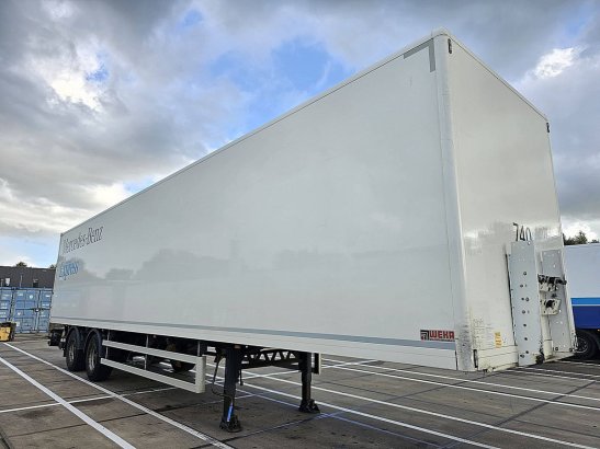 WEKA 2 AXLE CLOSED BOX steer axle 3t lift weka 2 AXLE CLOSED BOX STEER AXLE 3T LIFT 2017 2 Box semi-trailers image 29