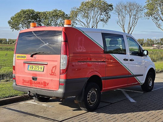 MERCEDES-BENZ VITO 116 L2 dubbele cabine 4x4 ac automaat standkachel Mercedes-Benz Vito 116 L2 dubbele cabine 4x4 ac autom...