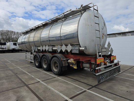 MAGYAR SR 34 SDC chemical 3 comp 38m3 Magyar SR 34 SDC CHEMICAL 3 COMP 38M3 2000 2 Tanker semi trailers image 19