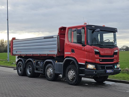 SCANIA G410 xt 8x4 retarder 3way G410 XT 8X4 RETARDER 3WAY 2021 2 Tipper trucks image 5
