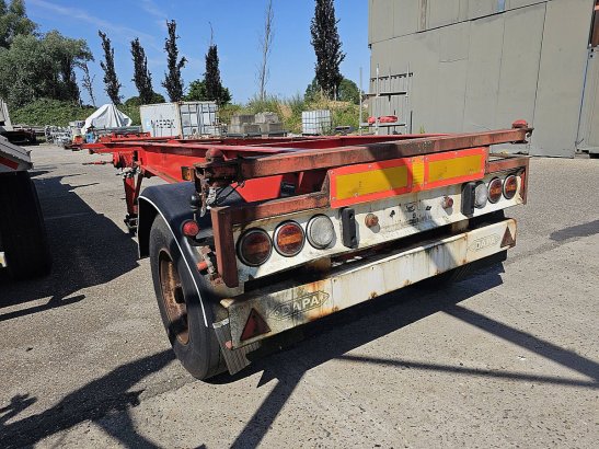 DAPA 20 FT CONTAINER 1 axle bpw drum Dapa 20 FT CONTAINER 1 AXLE BPW DRUM 1998 2 image 5