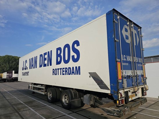 GROENEWEGEN DRO-12-20 B CITY 2 axel steer lift Groenewegen DRO-12-20 B CITY 2 AXEL STEER LIFT 2001 2 Box semi-trailers ima...