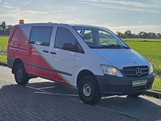 MERCEDES-BENZ VITO 116 L2 dubbele cabine 4x4 ac automaat standkachel Mercedes-Benz Vito 116 L2 dubbele cabine 4x4 ac autom...