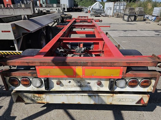 DAPA 20 FT CONTAINER 1 axle bpw drum Dapa 20 FT CONTAINER 1 AXLE BPW DRUM 1998 2 image 6