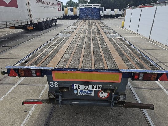 VAN HOOL 3 AXLE PLATFORM hard wood floor Van Hool 3 AXLE PLATFORM HARD WOOD FLOOR 2000 2 image 28