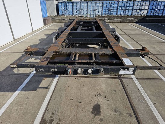 MAFA CONT.SAL40.27E 20 FT TANK BPW DRUM LIFT AXLE Mafa CONT.SAL40.27E 20 FT TANK BPW DRUM LIFT AXLE 2002 2 image 6