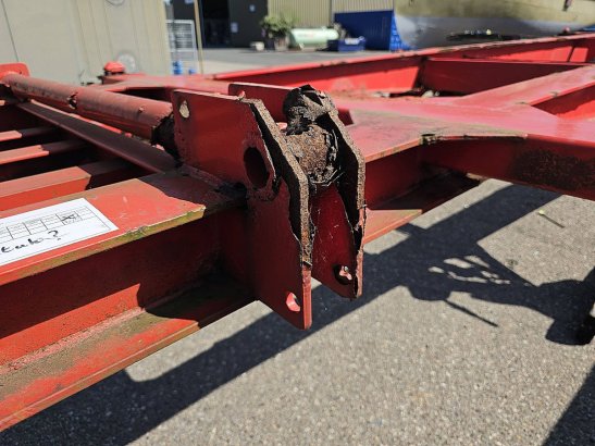 DAPA 20 FT CONTAINER 1 axle bpw drum Dapa 20 FT CONTAINER 1 AXLE BPW DRUM 1998 2 image 7