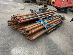 drilling pipe 75mm 3m long