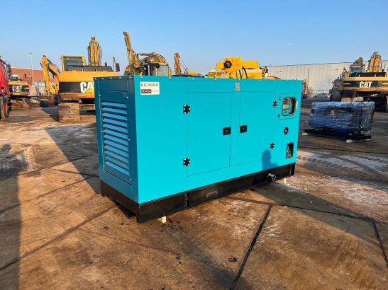 Ricardo 100KVA (80KW) SILENT GENERATOR 3 PHASE 50HZ 400V Ricardo 100KVA (80KW) SILENT GENERATOR 3 PHASE 50HZ 400V 2022 1 G...