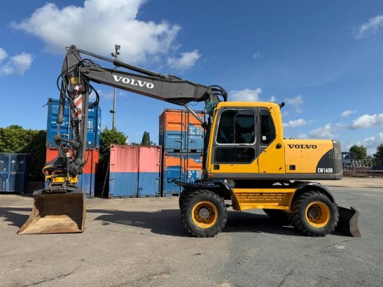 Volvo EW 160 B ( engcon rotortilt ) EW 160 B ( engcon rotortilt ) 2006 2 Wheeled Excavators