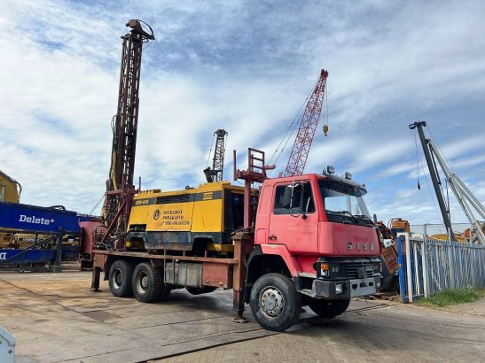 Sisu 12E480 6x6 water well drill atlas copco XRV410 Sisu 12E480 6x6 water well drill atlas copco XRV410 2 image 30