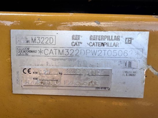 CAT M 322 D MH M 322 D MH 2011 2 Other cranes image 10