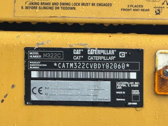 CAT M 322 C M 322 C 2005 2 Other cranes image 36