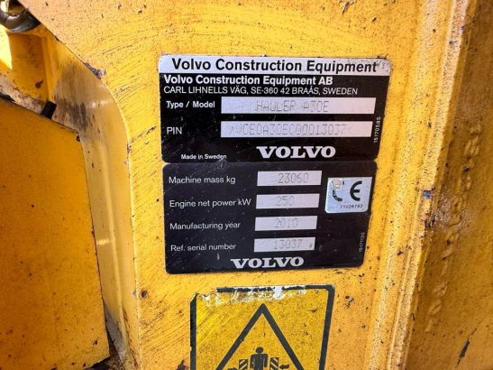 Volvo A 30 E A 30 E 2010 2 Articulated Dump Trucks image 11
