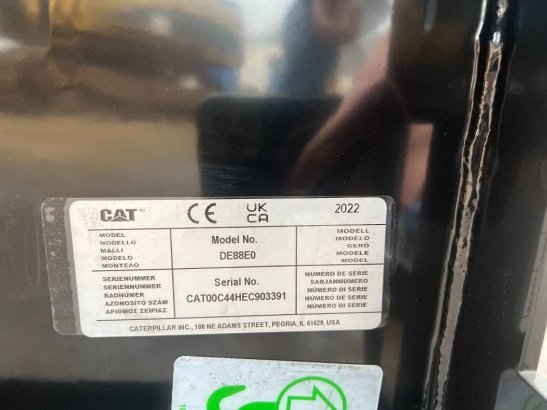 CAT DE 88 E0 (80KVA 64KW) new unused DE 88 E0 (80KVA 64KW) new unused 2022 2 Generators image 43