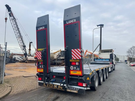 Lider ld07 86 ton 4 axel steel spring UNUSED Lider ld07 86 ton 4 axel steel spring UNUSED 2025 2 Lowloader semi-trailers i...