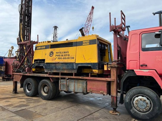 Sisu 12E480 6x6 water well drill atlas copco XRV410 Sisu 12E480 6x6 water well drill atlas copco XRV410 2 image 16