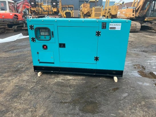 Ricardo 20KVA 16KW SILENT GENERATOR 3 PHASE 50HZ 400V NEW Ricardo 20KVA 16KW SILENT GENERATOR 3 PHASE 50HZ 400V NEW 2023 2...