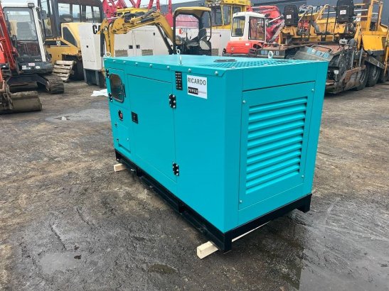 Ricardo 20KVA 16KW SILENT GENERATOR 3 PHASE 50HZ 400V NEW Ricardo 20KVA 16KW SILENT GENERATOR 3 PHASE 50HZ 400V NEW 2023 2...