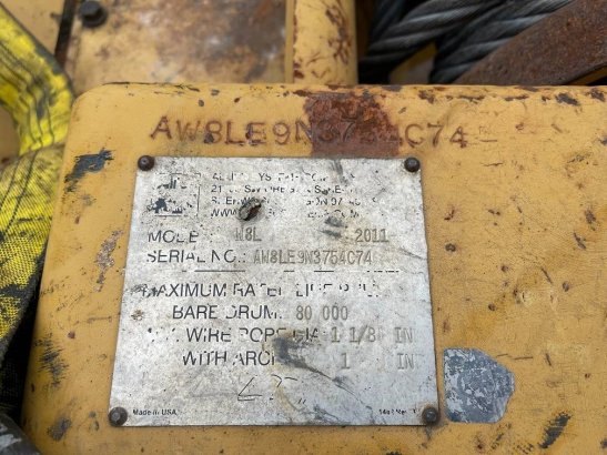 Allied systems w8l winch for cat d8 Allied systems w8l winch for cat d8 2011 2 image 15