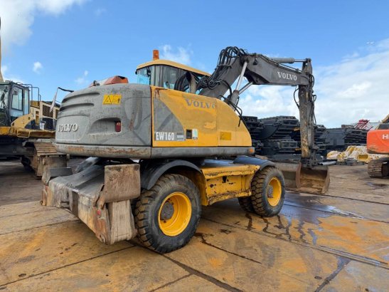 Volvo EW 160 EW 160 2001 2 Wheeled Excavators image 5