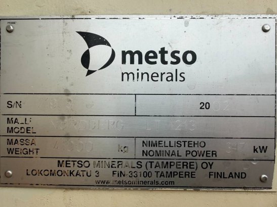 Metso nordberg LT1213 nordberg LT1213 2002 2 image 6