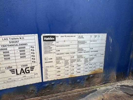 LAG 0-3-39 LT2 container chassis LAG 0-3-39 LT2 container chassis 2 image 10