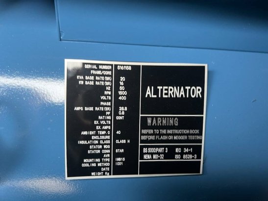 Ricardo 20KVA 16KW SILENT GENERATOR 3 PHASE 50HZ 400V NEW Ricardo 20KVA 16KW SILENT GENERATOR 3 PHASE 50HZ 400V NEW 2023 2...