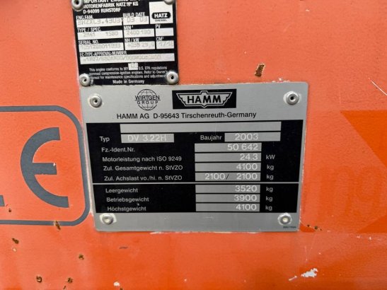 Hamm DV 3.22 DV 3.22 2003 2 image 7