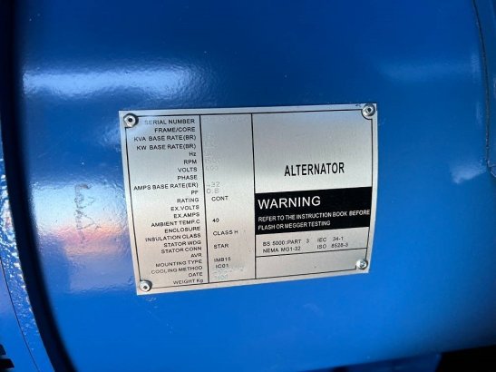 Ricardo 150kva (120kw) silent generator 3 phase 50hz 400v Ricardo 150kva (120kw) silent generator 3 phase 50hz 400v 2022 1...