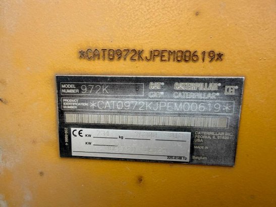 CAT 972K 972K 2013 2 Wheel Loaders image 9