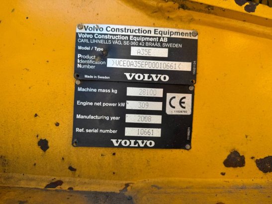 Volvo A 35 E A 35 E 2008 2 Articulated Dump Trucks image 9