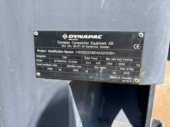 Dynapac CC1300 533 2018 2 image 10